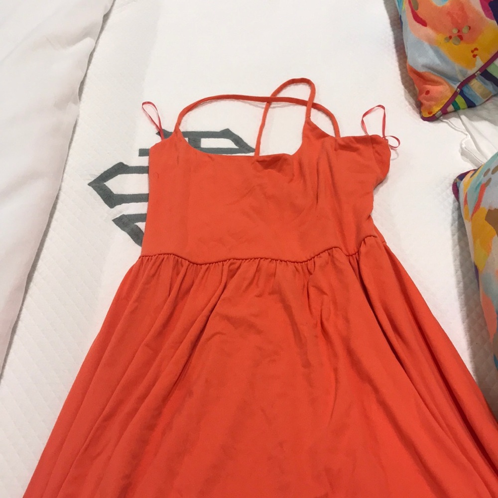 Susana Monaco Orange Maxi Dress